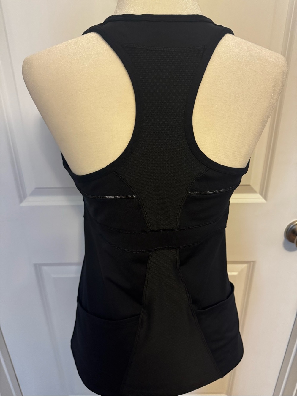 Athleta Black Racerback Performance Tank - Picture 2 of 5
